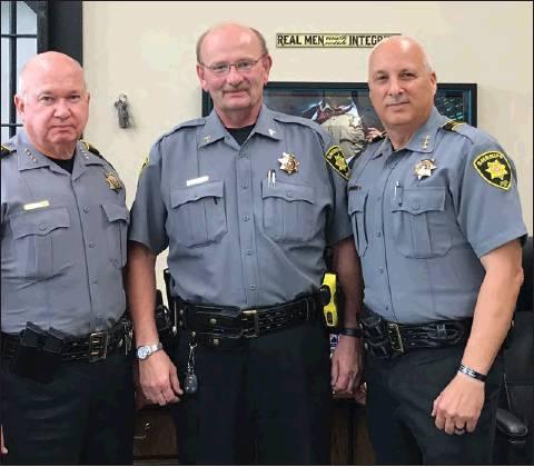 Photo provided/For The Newcastle Pacer                                Grady County Corporal Phillip McCarthey has been promoted to the rank of Sergeant at the Grady County Sheriff’s Office. Sergeant McCarthey started in law enforcement in 1989 whe