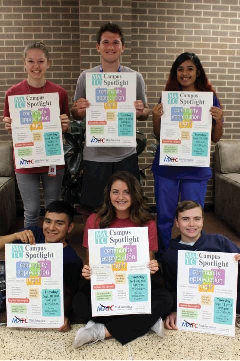 Photo provided/For The Newcastle Pacer                                Mid-America Technology Center students Emmanuel Rubio, Morgan Shores, Josh Higginbottom, Delayni Schwerdtfeger, Kaden Claunch and Araceli Lopes are looking forward to seeing you a
