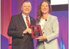 Cole receives cancer research National Distinguished Advocacy Award