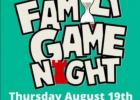 Lions Club planning Family Game Night