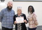 Gayla thanked for supporting local library